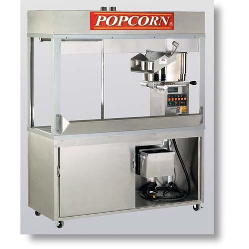 President Enclosed Popper – 4′ Floor Base
